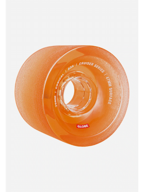 Roue Skateboard Conical Cruiser 70mm Globe Ambre Clair