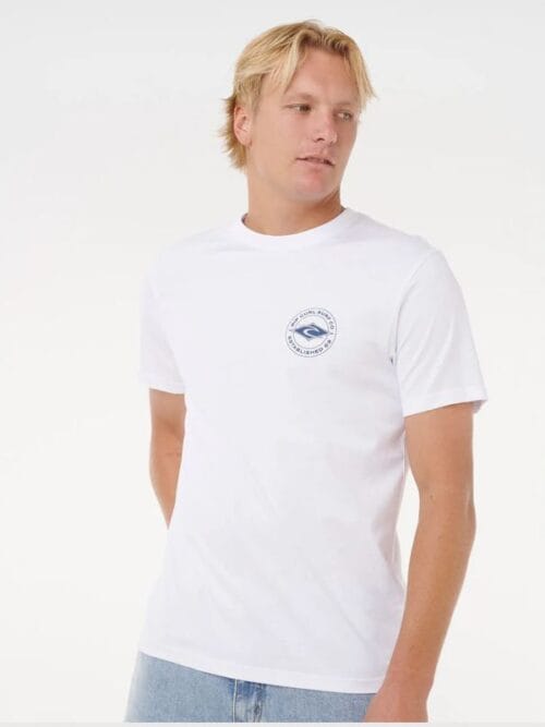 Staple Tee - White - Rip Curl
