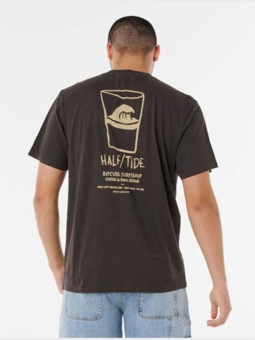 Shaper Address Tee - Washed Black - Rip Curl